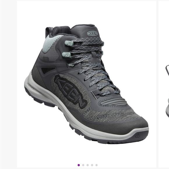 Keen Ladies' Magnet Cloud Blue Terradora Flex Mid Hiking Waterproof Boot 9 Nwt - Picture 2 of 7